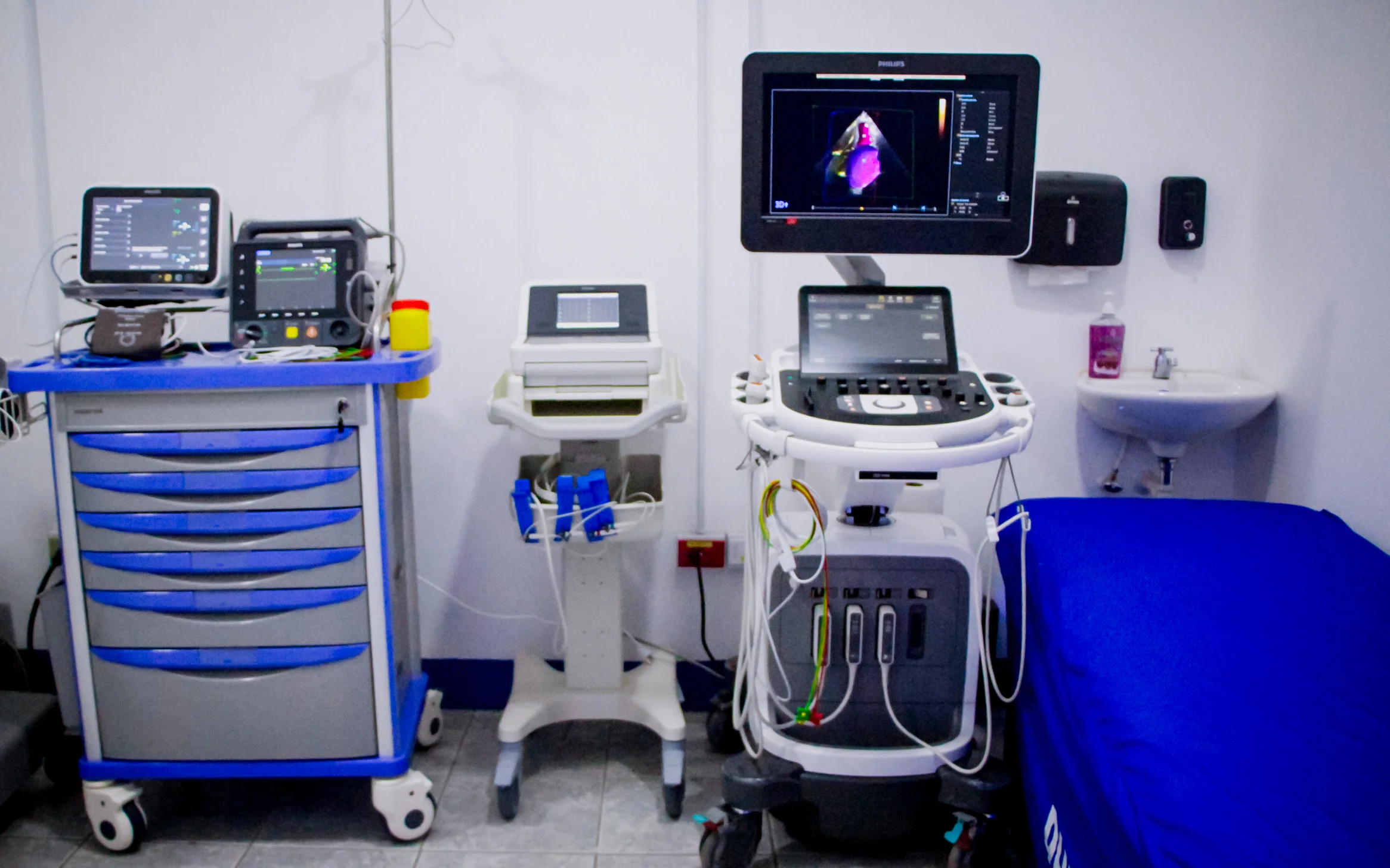 Equipo de diagnóstico cardíaco